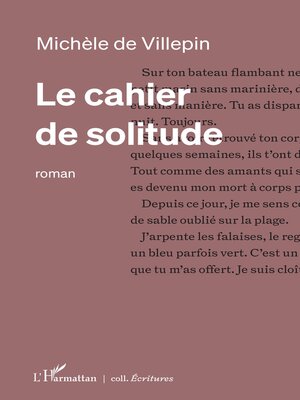 cover image of Le cahier de solitude